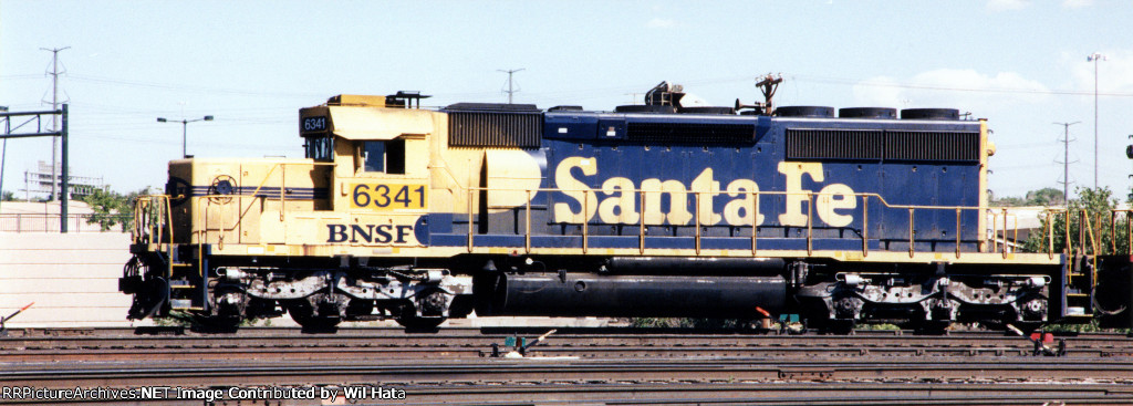 BNSF SD40-2 6341